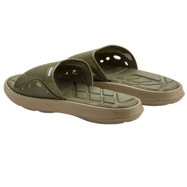 Slippers COQUI 6194 Beige/Army green