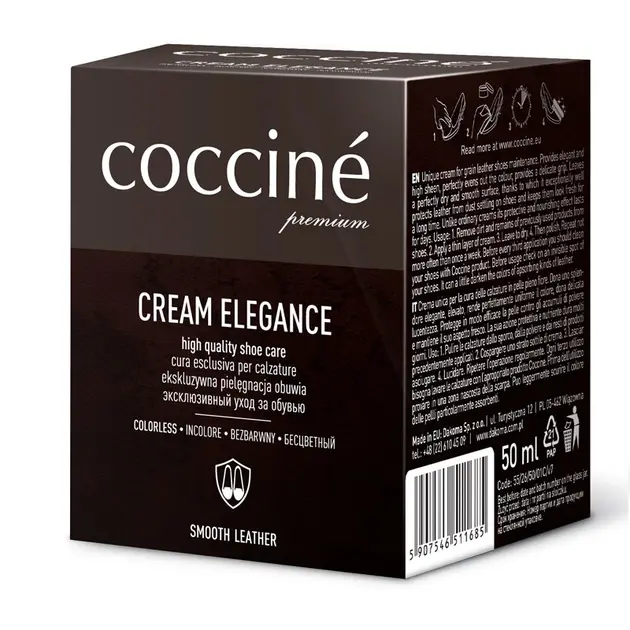 Крем в банке с губкой нейтральный Coccine 55/26/50/01