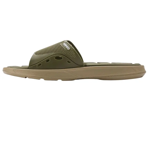 Slippers COQUI 6194 Beige/Army green