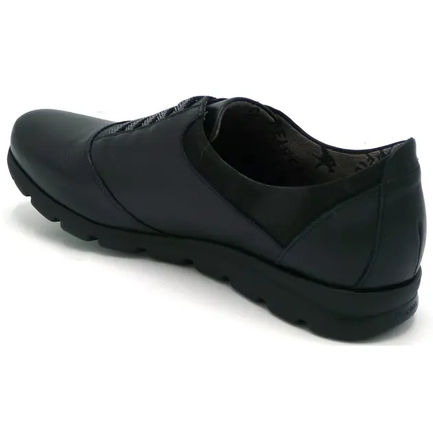Shoes FLUCHOS F0354 SUGAR NOBUCK NEGRO