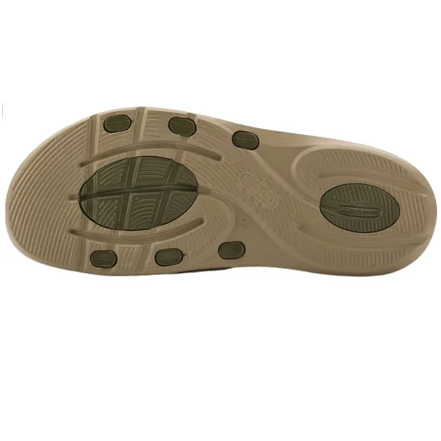 Шльопанці чоловічі COQUI 6194 Beige/Army green